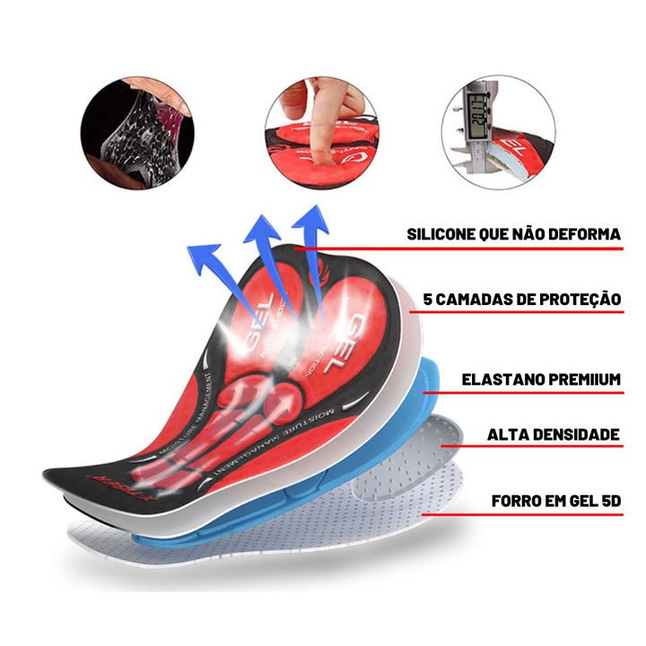 Bermuda ou Bretelle Oggi ComfortGel FLT1029