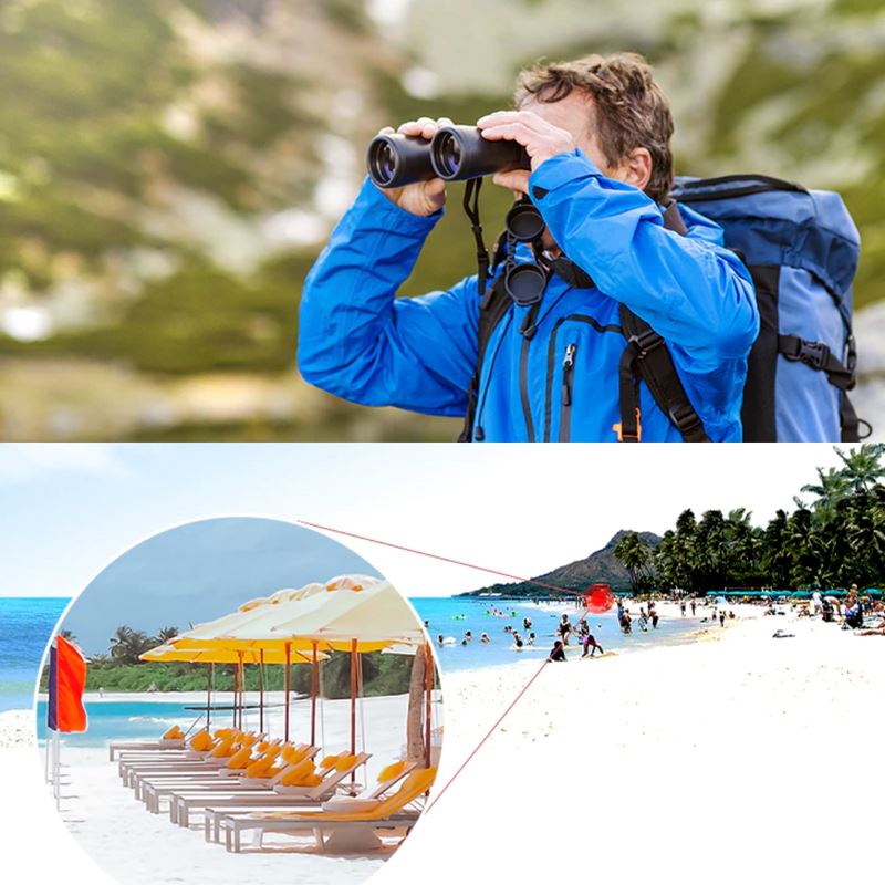 Binóculos Profissional HD 80x80 | Longo alcance & Visão Noturna FLT1560