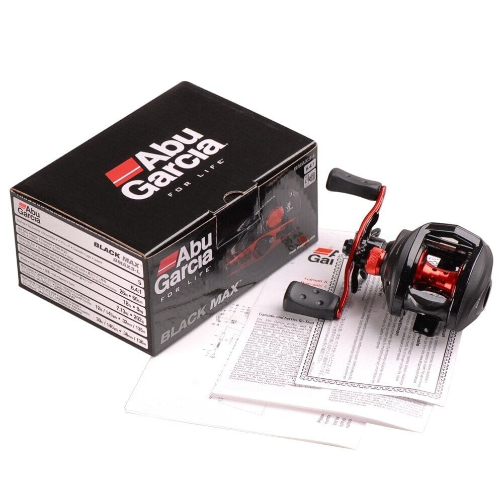 Carretilha Abu Garcia Black Max 3 [GANHE 1 ÓCULOS GRÁTIS] FLT893